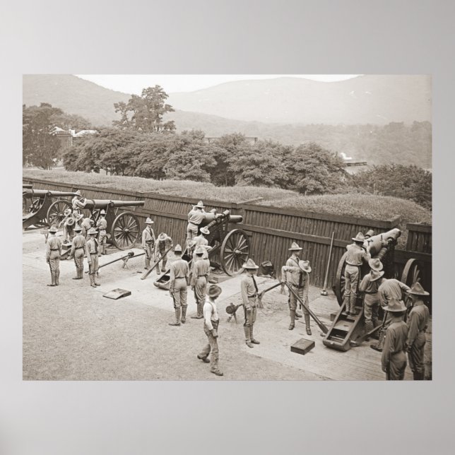 Poster West Point Artillery Practice 1905 (Frente)