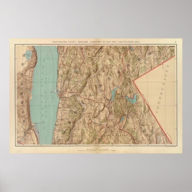 Póster Westchester County (Frente)