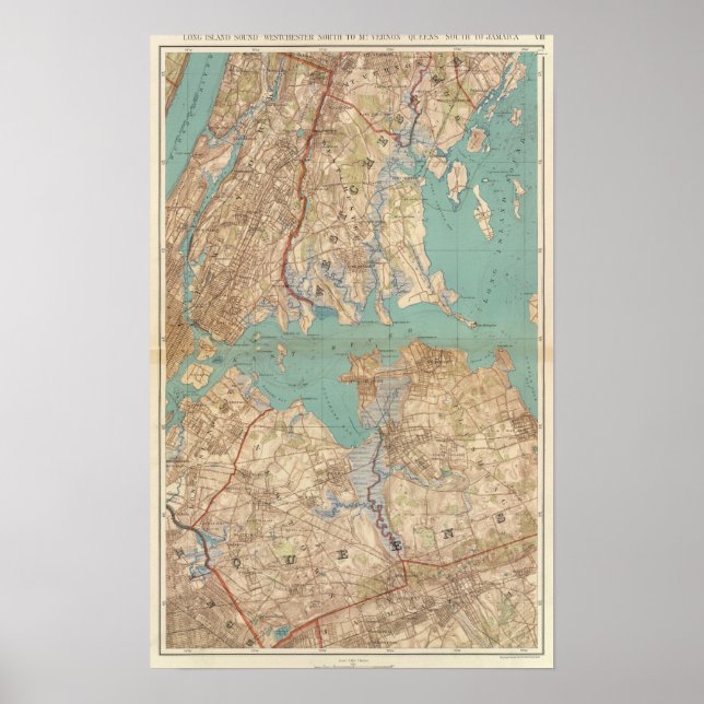Poster Westchester e Queens (Frente)