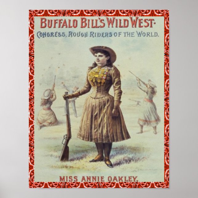 Poster Western Annie Oakley (Frente)