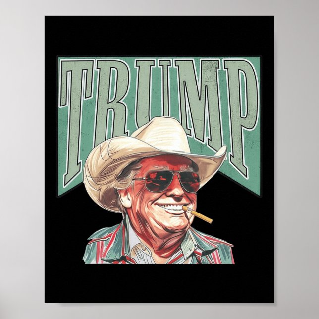 Poster Western Make America Excelente Trump Pai (Frente)