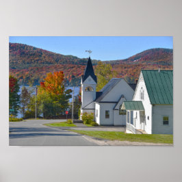 Poster Westmore Church, no lago Willoughby