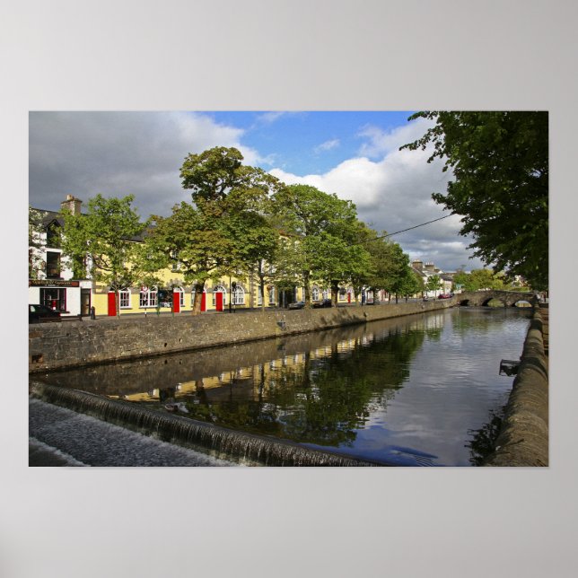 Póster Westport, Irlanda. A cidade atlântica (Frente)