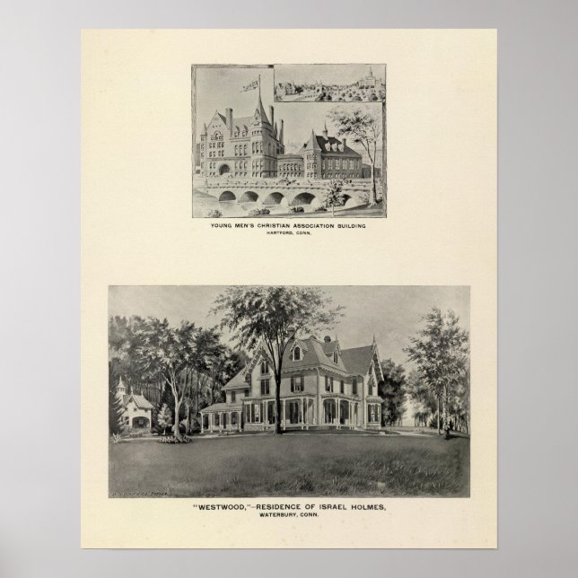 Póster Westwood, YMCA, Hartford (Frente)