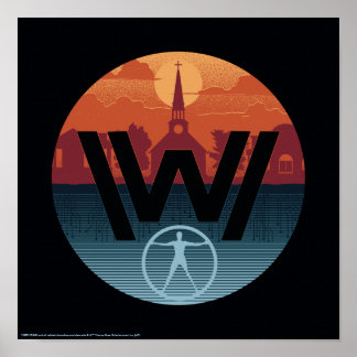Poster Westworld | Logotipo da Igreja Escalante