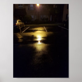Poster Wet Streets & Street Lights