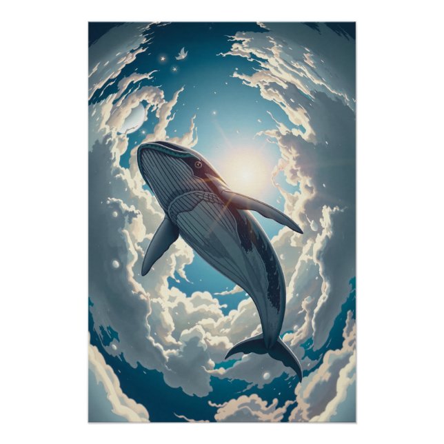 Póster Whale of the Celestial Tides (Frente)