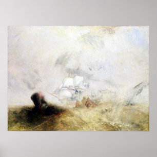 Póster Whalers de Joseph Mallord William Turner