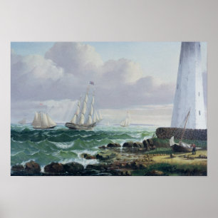 Póster Whalers que vêm em casa