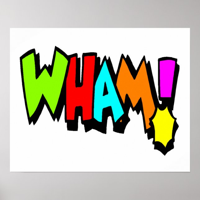 Póster Wham! (Frente)