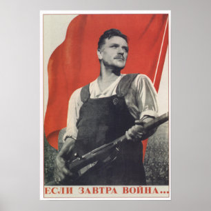 Póster What if war starts tomorrow?