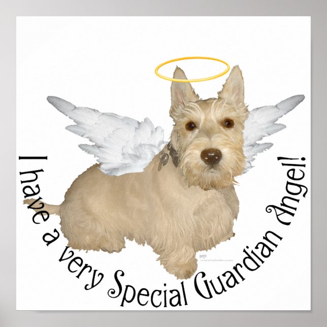 Póster Wheaten Scottish Terrier Angels (Frente)
