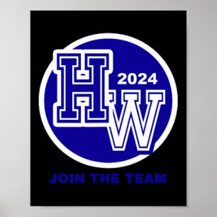 Poster Wheimer 2024 Junte-Se À Equipe - Save Our Democrac