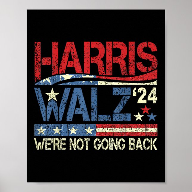 Poster Wheimer 2024 Kamala Harris 2024 Tim W 2024 Usa Fla (Frente)