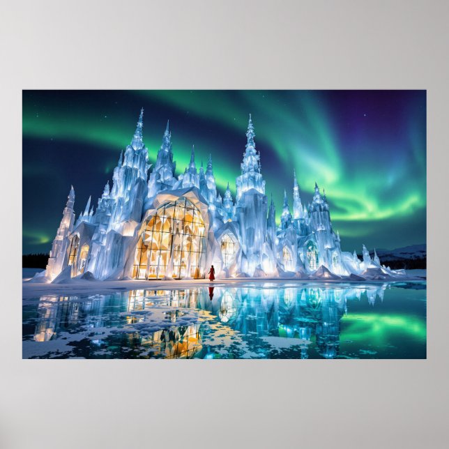 Poster Where Aurora Dreams Come True (Frente)