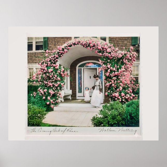 Poster Where flowers bloom so does hope.  (Frente)