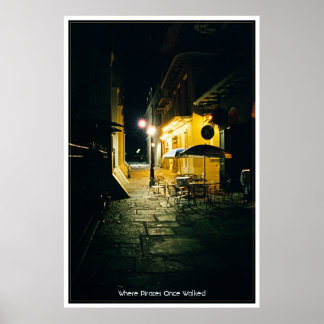 Póster Where Pirates Once Walked