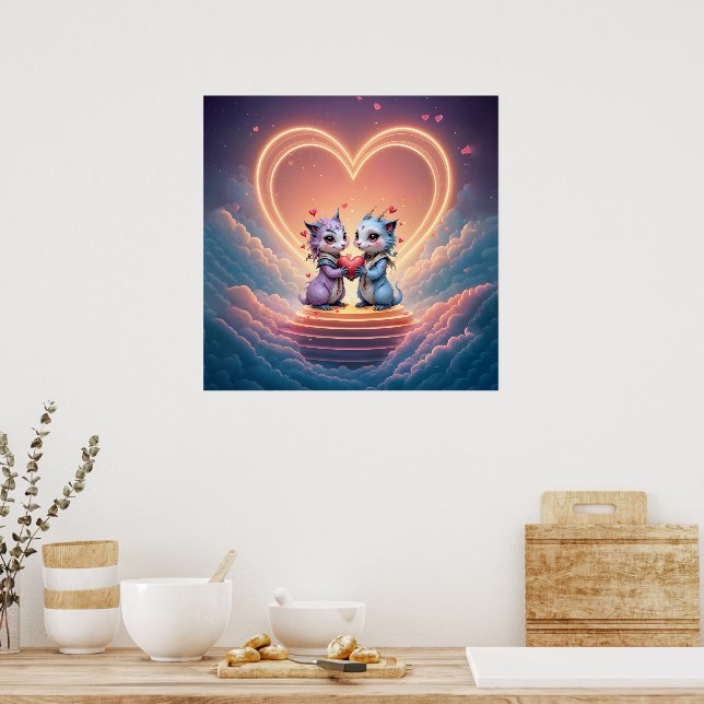 Poster Where Two Souls Choose Forever (Cozinha)