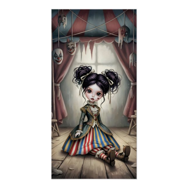Póster Whimsical Dark Circus Doll (Frente)