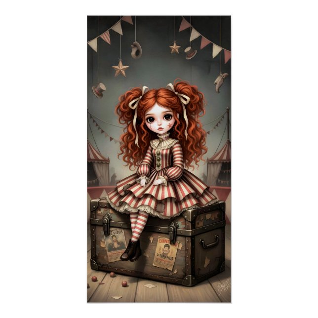 Póster Whimsical Dark Circus Doll (Frente)
