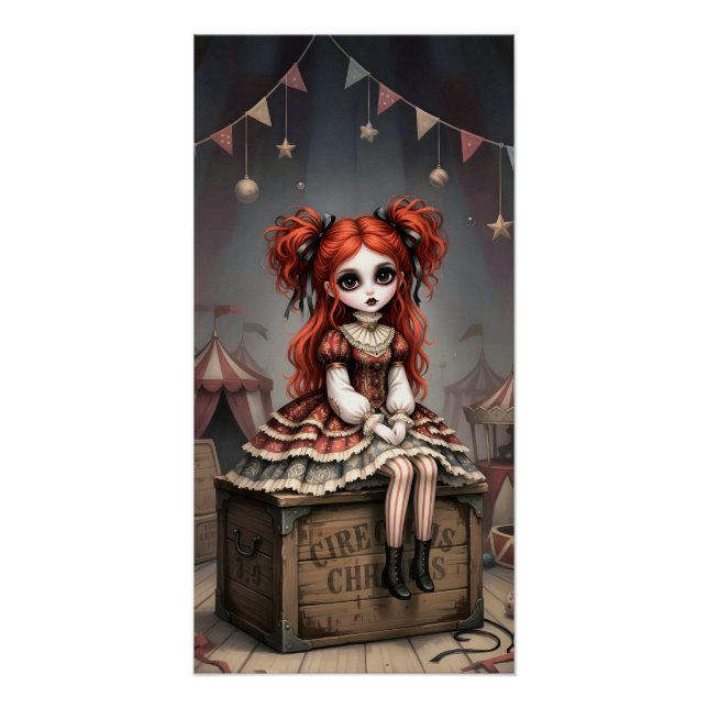 Póster Whimsical Dark Circus Doll (Frente)