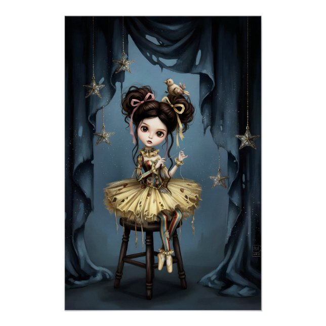Póster Whimsical Dark Circus Doll Poster (Frente)