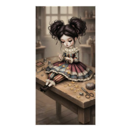 Póster Whimsical Dark Circus Doll Poster
