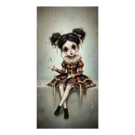 Póster Whimsical Dark Circus Doll Poster