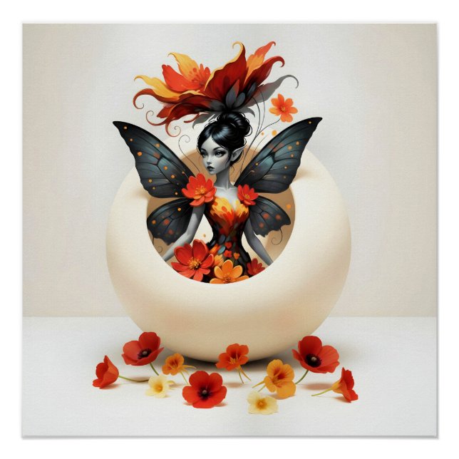 Póster Whimsical Flower Fairy (Frente)
