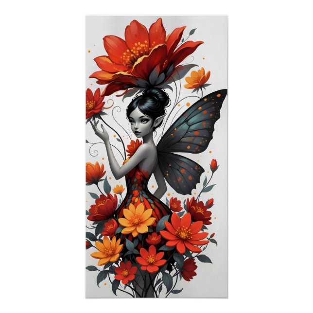 Póster Whimsical Flower Fairy (Frente)
