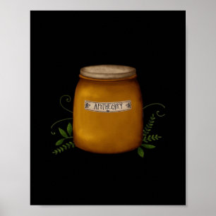 Poster Whimsigoth Apothecary Jar