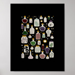 Poster Whimsigoth Apothecary Para Luzes