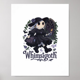 Poster Whimsigoth Com City Classic - A Mágica Urbana Enco