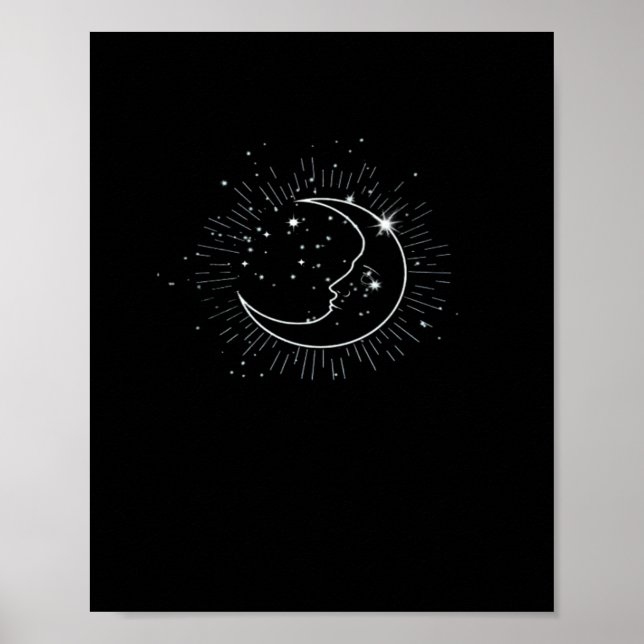 Poster Whimsigoth Starry Night Won Witchy Classic (Frente)