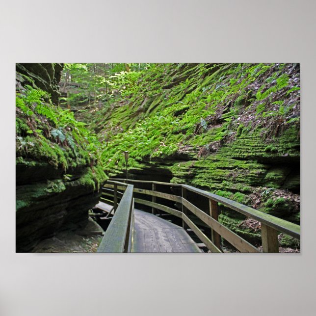 Poster Whirlpool Chambers Witches Gulch Wisconsin Dells (Frente)