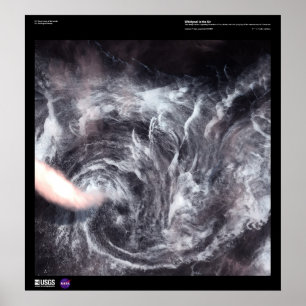 Póster Whirlpool in the Air off the Coast of Greenland