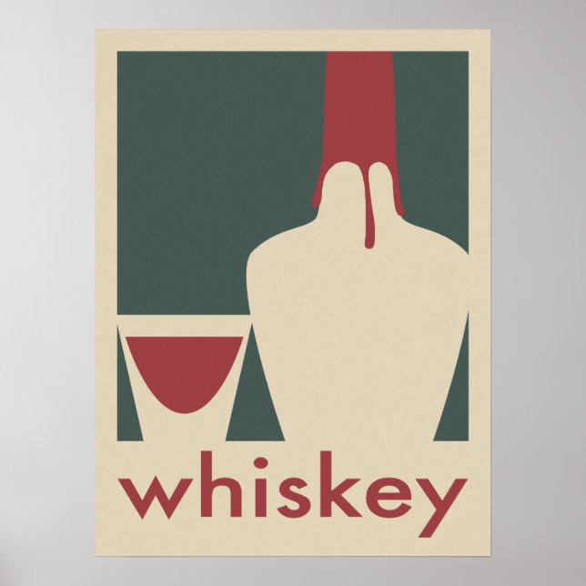 Poster Whiskey (Frente)