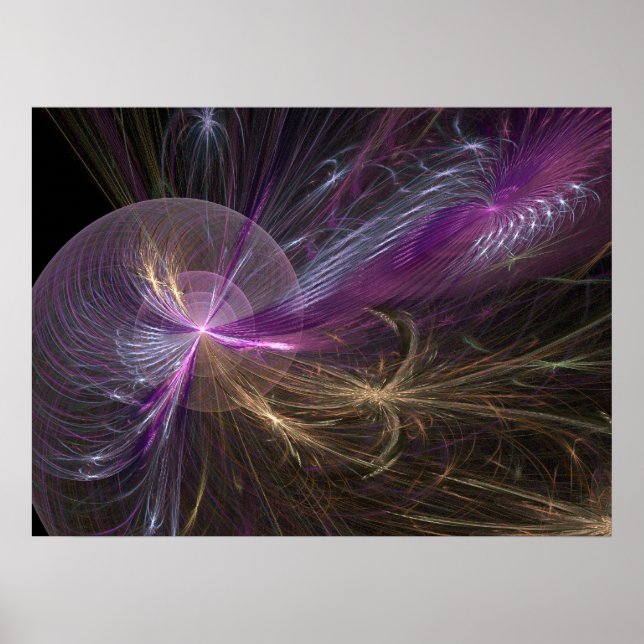 Póster Whisper Roxo (Frente)