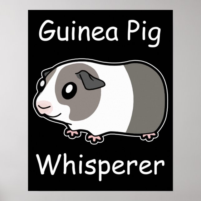 Poster Whisperer de Suíno-guineense (Frente)