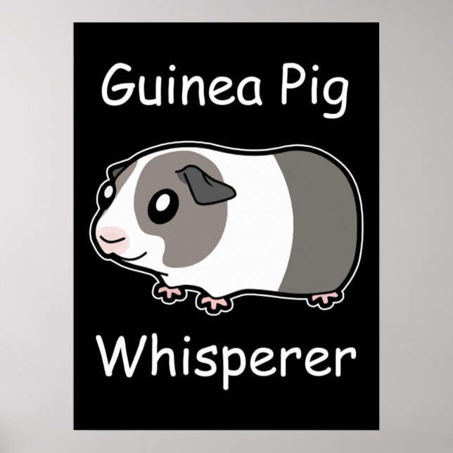 Poster Whisperer de Suíno-guineense (Frente)