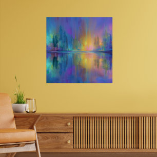 Poster Whispering Woods, Mystical e Soothing,