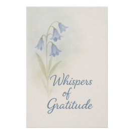 Póster Whispers of Gratitude — Poster