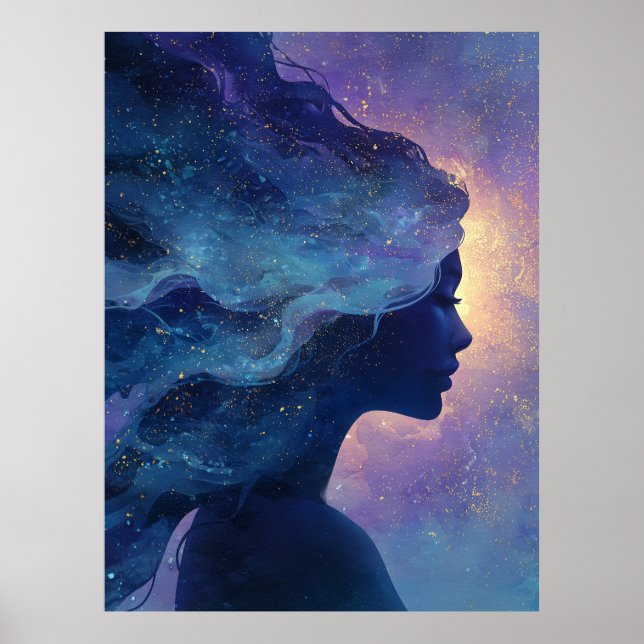 Poster Whispers of the Moon - Goddess (Frente)