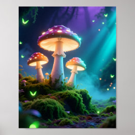 Poster Whispers of the Mushroom Moon