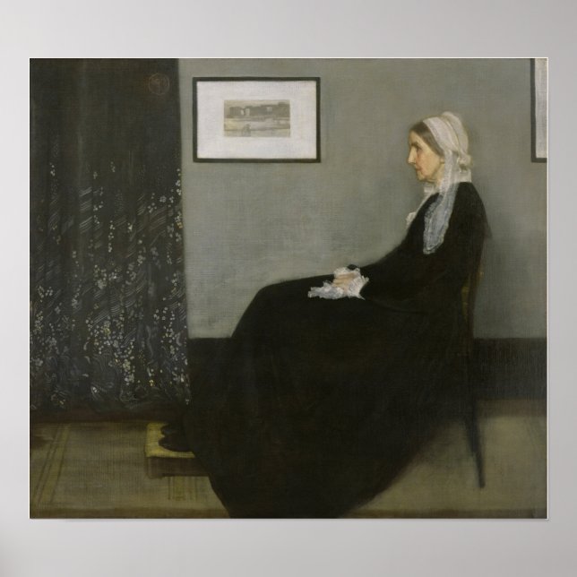 Poster Whistler - A Mãe do Artista (Frente)