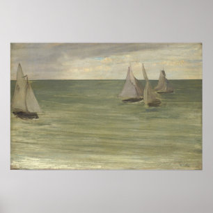 Poster Whistler - Cinza e Verde O Mar de Prata