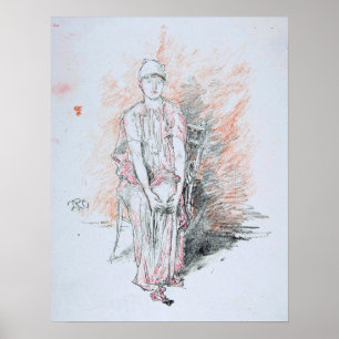 Poster Whistler - Figura Estudo em Cores