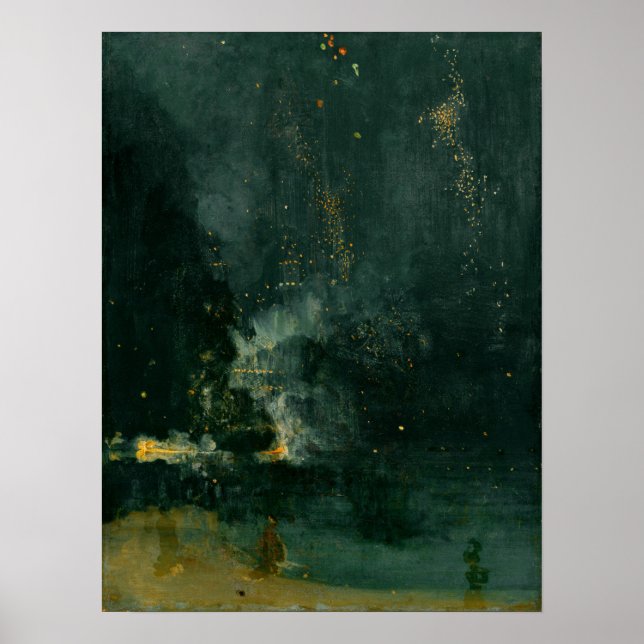 Poster Whistler - O Foguete Caindo (Frente)