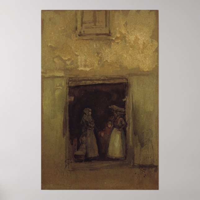 Poster Whistler - Os Gossips (Frente)