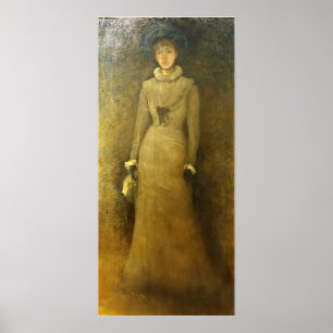 Poster Whistler - Senhorita Florence Leyland 1873